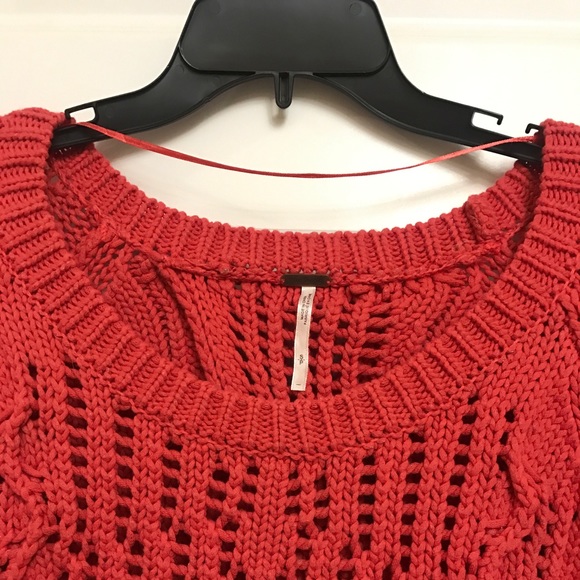 ❌SOLD❌BNWT Free People Cross Cable Sweater - Picture 2 of 8